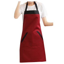 Home-made hanging neck apron Designed anti-fouling adjustment after tie-up work apron Work apron uniform shop SKAP109 Home-made hanging neck apron Designed anti-fouling adjustment after tie-up work apron Work apron uniform shop SKAP109
